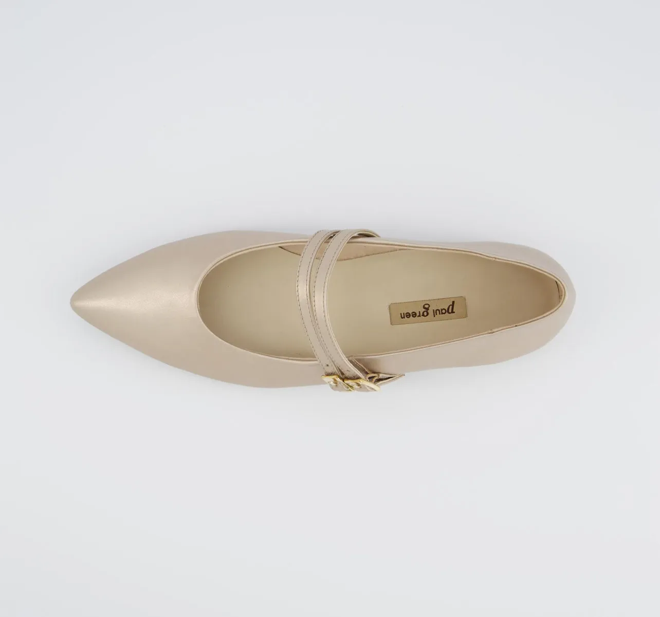Paul Green - 1022 Gold Ballerina Pump
