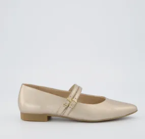 Paul Green - 1022 Gold Ballerina Pump