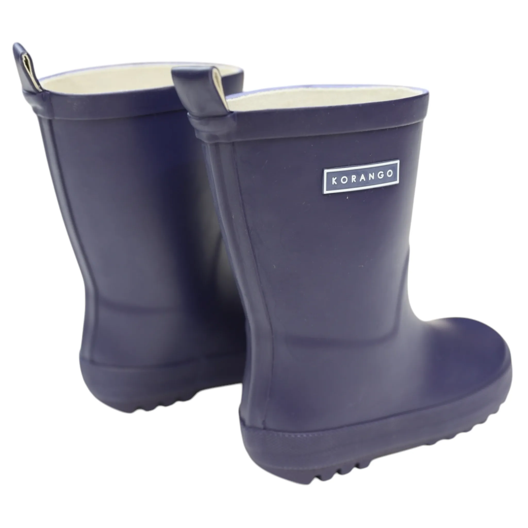 Plain Gumboot Navy