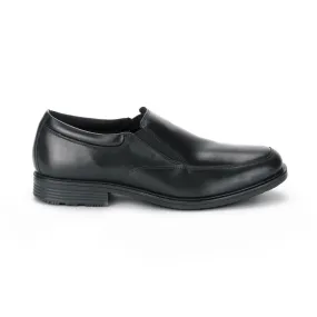 Rockport Men's Essential Details Waterproof Slip On Dress Shoes- Black