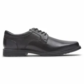 Rockport Men's Taylor Lace Plain Toe Shoes- Black