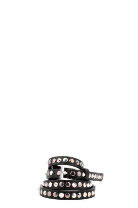 Skinny Studded Belt