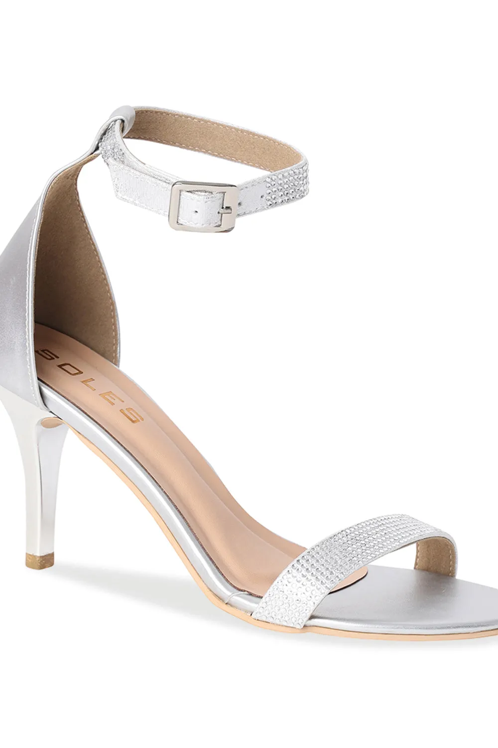 SOLES Studded Back Counter Heels