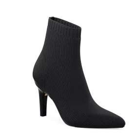 The Bootie - Coal Knit   Stiletto Heel Kit 4 Coal