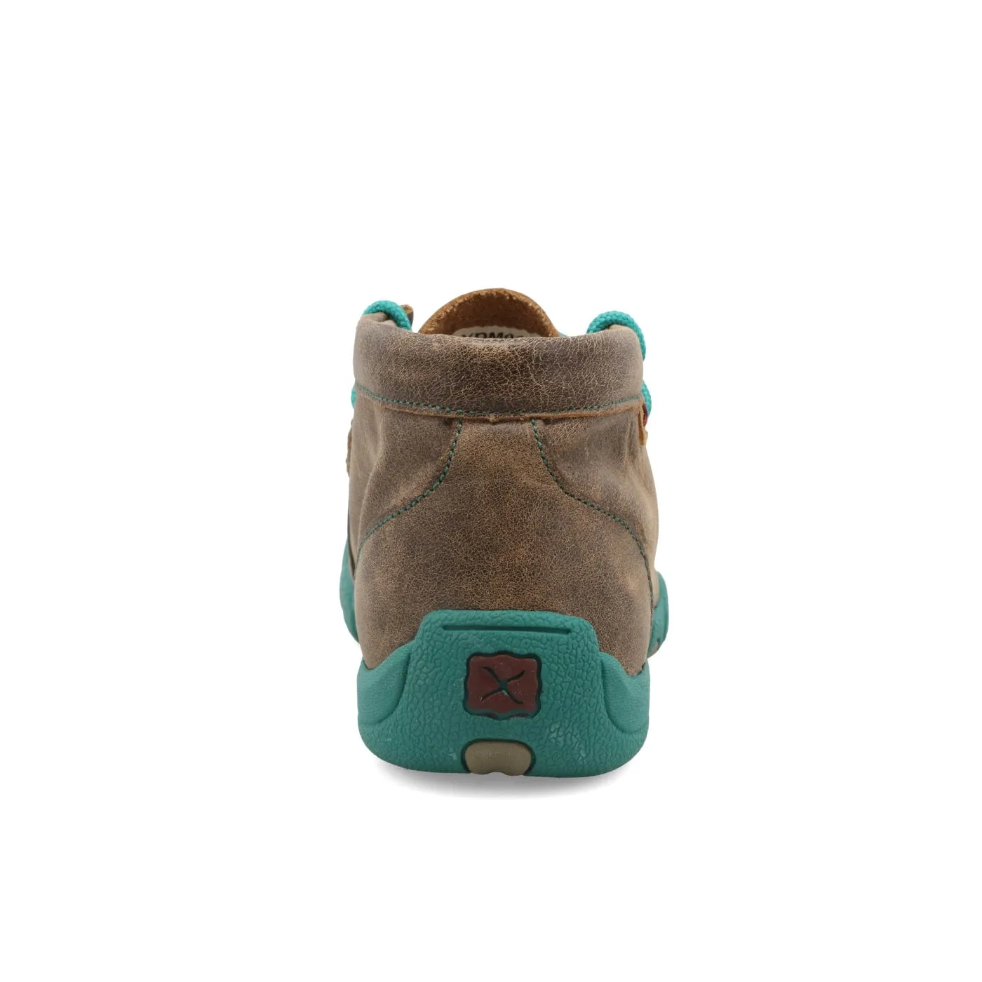 Twisted X Kids Bomber & Turquoise Chukka Driving Moc Shoe YDM0017