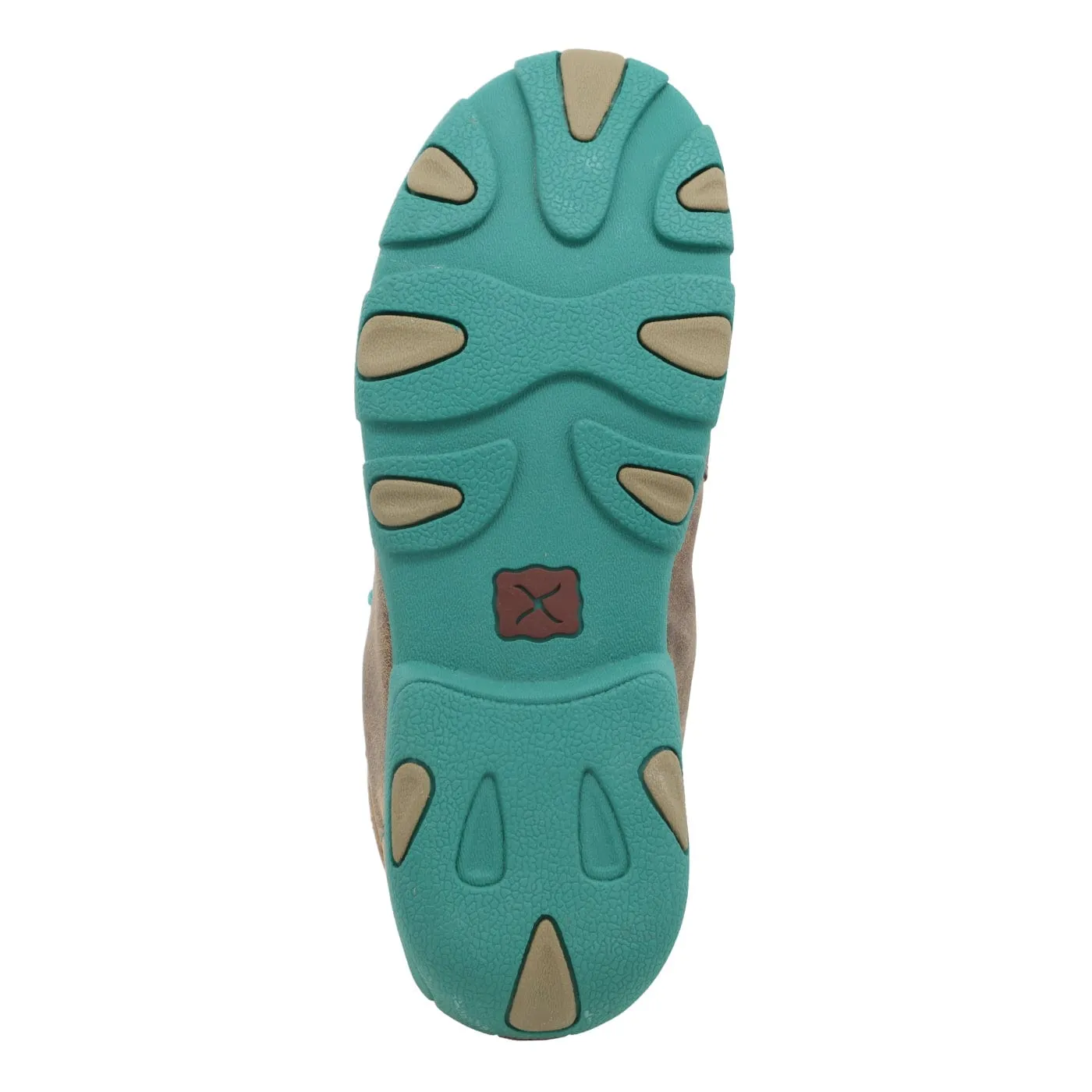 Twisted X Kids Bomber & Turquoise Chukka Driving Moc Shoe YDM0017