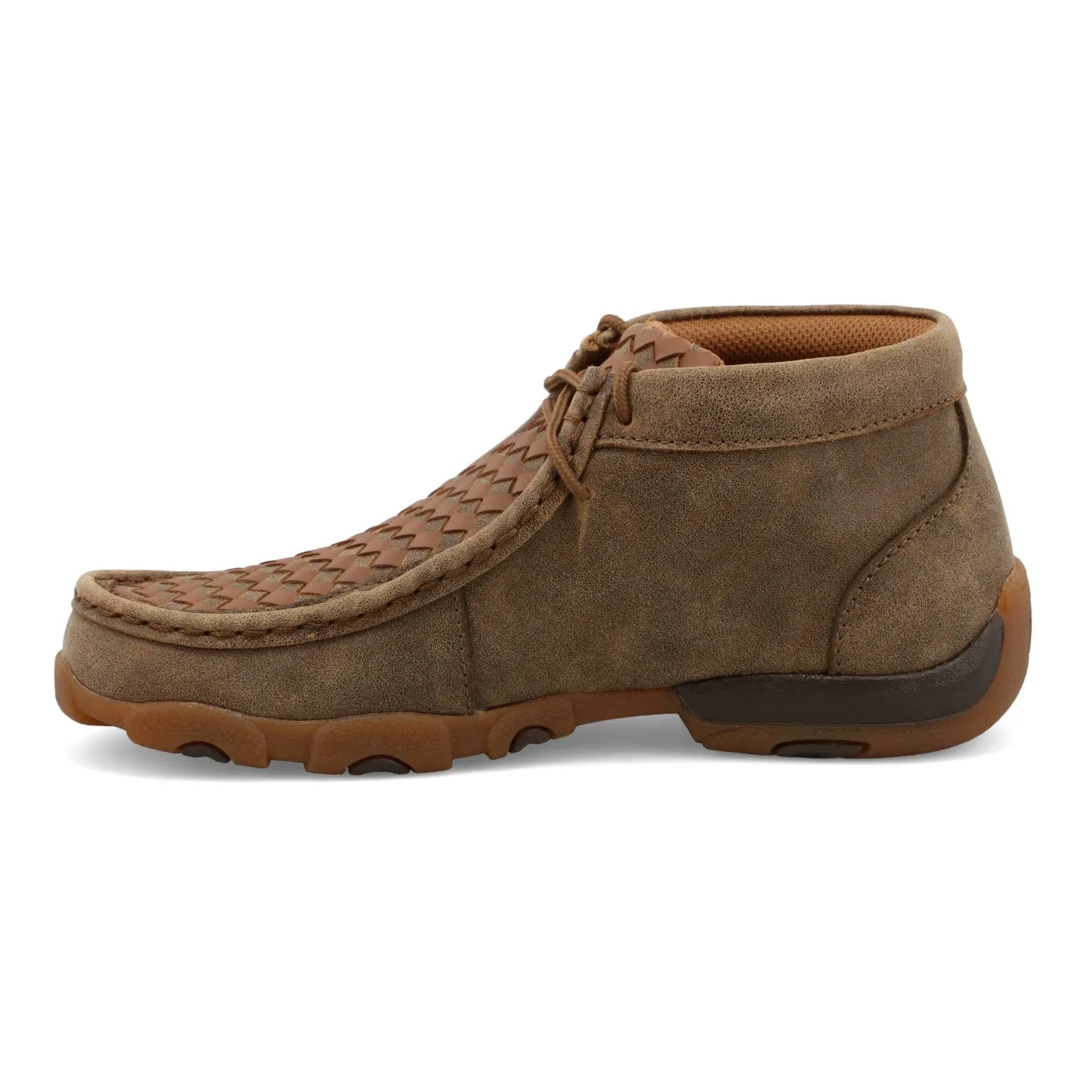 Twisted X Kids Bomber& Tan Chukka Driving Moc Shoe YDM0030