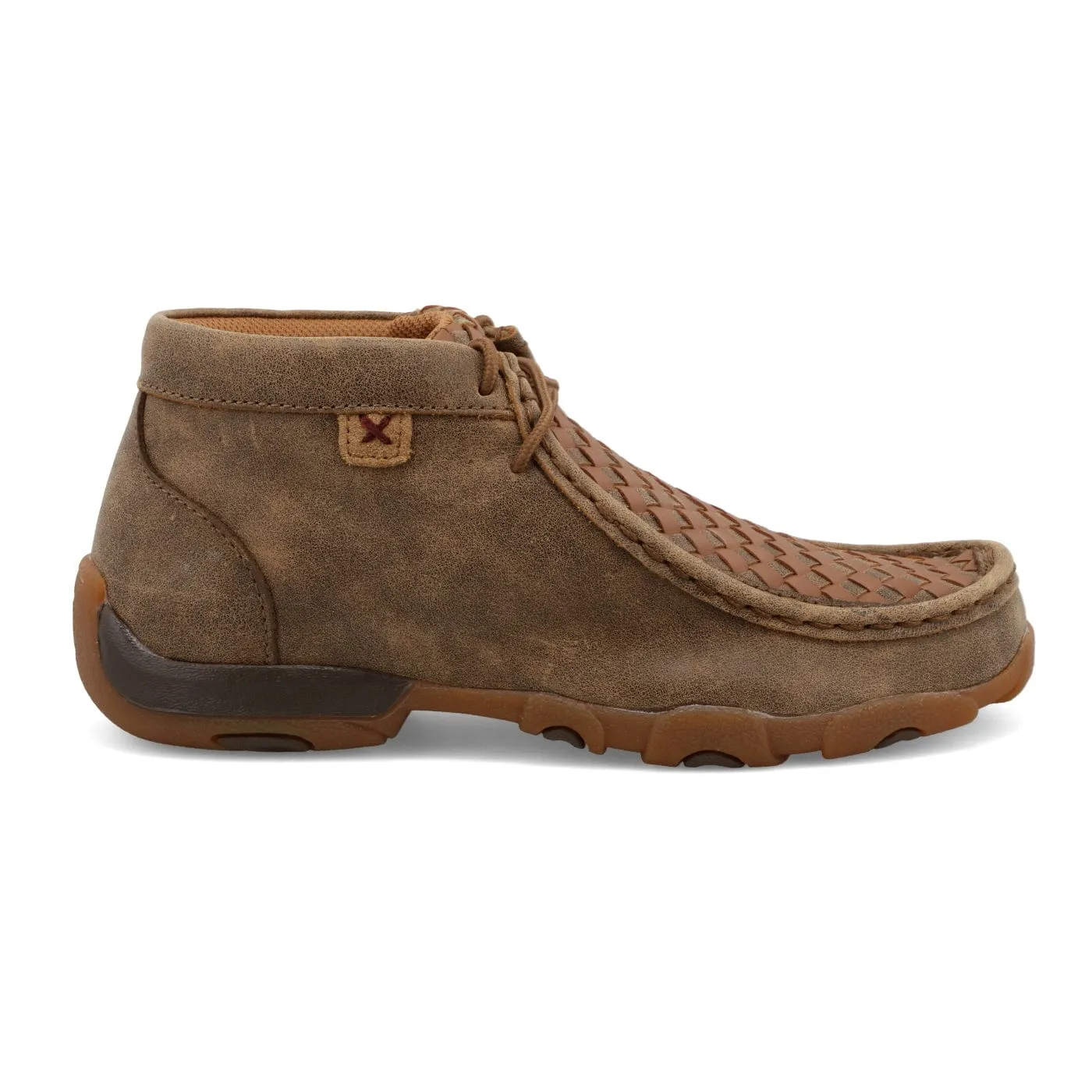 Twisted X Kids Bomber& Tan Chukka Driving Moc Shoe YDM0030