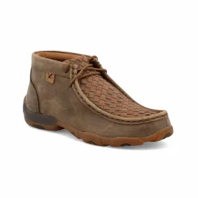 Twisted X Kids Bomber& Tan Chukka Driving Moc Shoe YDM0030