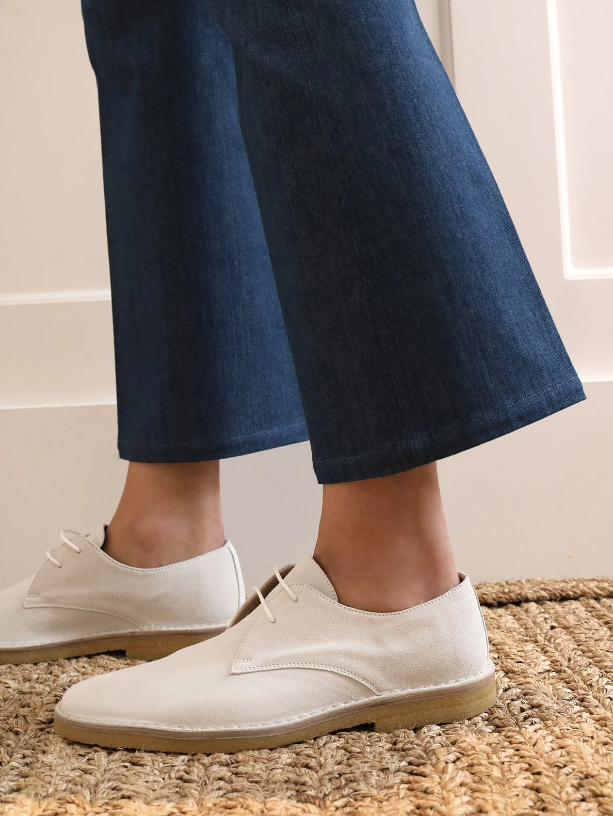 White Driving Shoes