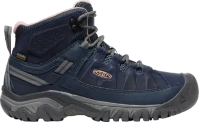 Women's Targhee III Waterproof Mid Hiker in Vintage Indigo/Peachy Keen